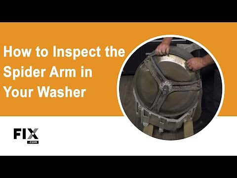 WASHER REPAIR: How to Inspect the Spider Arms in Your Washer | FIX.com