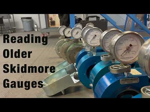 Reading a Skidmore Dial