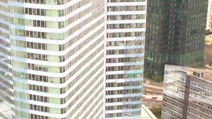 15 reactions | climbing the French tallest building. tower 1st 231 meters la dèfense. two thousand 11 . Definitely decent. | Alain Robert | Facebook