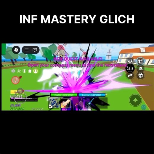Inf mastery #roblox #bloxfurit #bloxfruits
