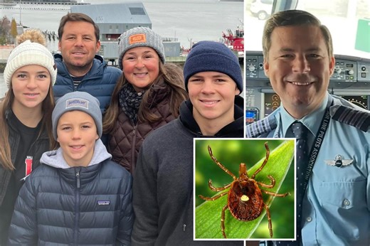 Pilot and healthy dad of 3 whose teen son found him dead in bathroom of rare tick-borne alpha-gal syndrome is identified