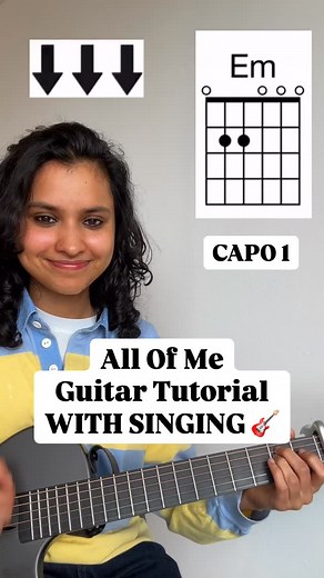REPOST THIS & learn All Of Me by John Legend on Guitar FAST! 🎸 EASY Guitar Lessons with me? DM me and we can get started next week! 📩 For my FREE guitar lessons: 🔍 SEARCH “Natasha Ghosh Music” on YouTube 🎸 Go to “Guitar Beginners, Tips & Tricks” and start learning! Follow my page if you want to level up your guitar playing FAST! | Natasha Ghosh Music