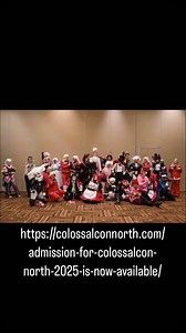 Save 30% Off on Colossalcon North 2025 Admission! Use code “North30” to save 30% on regular admission through March 16th, 2025 https://colossalconnorth.com/admission-for-colossalcon-north-2025-is-now-available/ #colossalconnorth #animewisconsin #colossalcon | Colossalcon