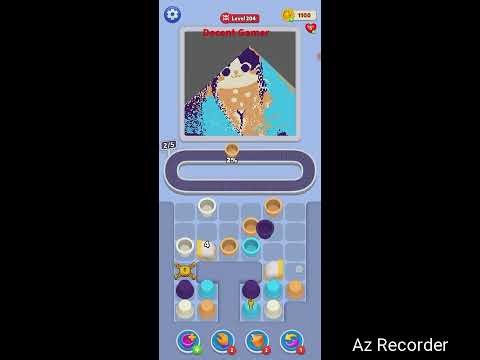 Color flow Art puzzle level 204 walkthrough solution