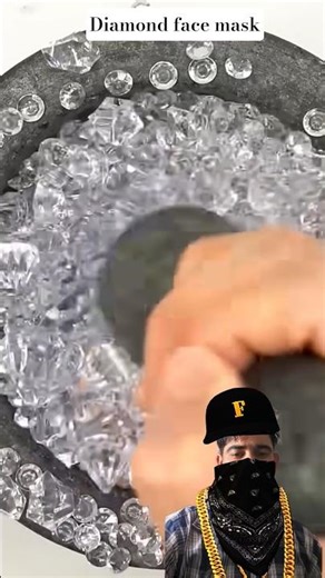 The most satisfying face mask you'll see today 💎 #asmr #skincare