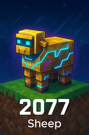 Evolution of the Minecraft Sheep (2009–3100) 🐑💎