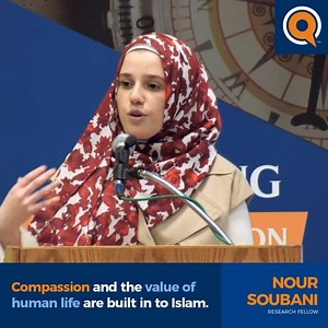 277K views · 6.8K reactions | A common argument made against Islam is that the religion, as a whole, is incompatible with modern secular notions of human rights. Nour Soubani explains how the foundation of human rights - compassion - is a core part of Islam, whereas it was a construct in Western tradition. Watch the full lecture here: https://bit.ly/2J5Gn4D | Yaqeen Institute for Islamic Research | Facebook