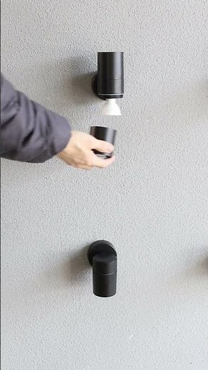 🔥#OteshenGU10WallLight # Outdoor GU10 Wall Light: Bulb replacement made effortless!