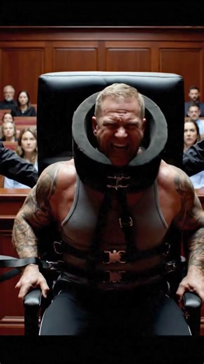 AI Recreated Courtroom: Judge Speaks, Inmate Reacts #shorts #viral