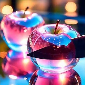 Subscribe my channel #glass#apple#colorfull