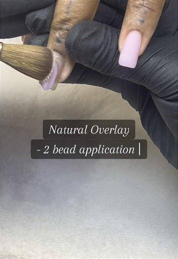 Satisfying acrylic overlay application #overlayapplication #acrylicoverlay #fyp #570fairynailmother #wilkesbarrenailtech #scrantonnailtech #pittstonnailtech #hazletonnailtech #applicationvideo #acrylicapplication #naturaloverlay