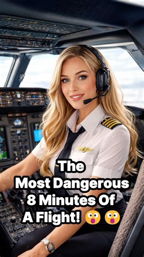 The Most Crucial 8 Minutes of a Flight 😮 #Aviation