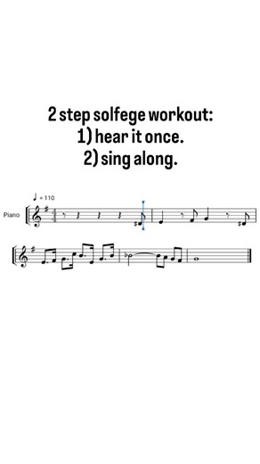 Sound Ninjas on Instagram: "🔥👂 If this feels hard, that’s your inner hearing begging for training. Most musicians ignore the skill that determines their entire sound: inner hearing. This small solfege interrupts the scrolling autopilot and activates the mental process that real musicians rely on — internal sound BEFORE vocal or instrumental output. If you want the organized path (levels, progressions, routines), it’s all explained step-by-step in the free newsletter. That’s where the whole met