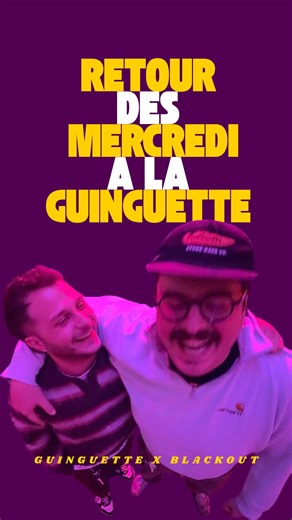 LA GUINGUETTE on Instagram: "🚨 MERCI BLACKOUT, BONJOUR LA GUINGUETTE 🚨 📍 LA GUINGUETTE — dès le 1er janvier 🕗 20h → 04h POUR LES ÉTUDIANTS 🎓 🍺 5€ pinte / 5€ conso ⏰ TOUTE LA NUIT 🔥 Le mercredi, on change de spot, pas d’ambiance 💥 Même soirée. Nouvelle adresse. Présence obligatoire. 👀🔥"
