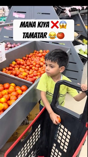 Mana kiya fir bhi Vishvam ne tamatar le liya 😂🍅