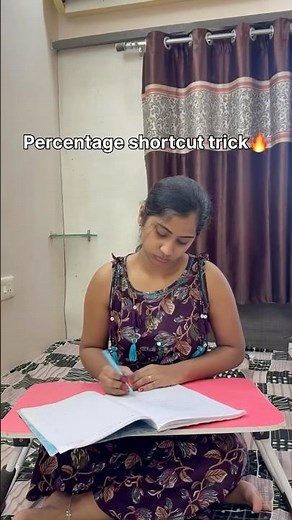 Percentage shortcut trick🔥 #maths #mathstricks #tricks #shorttricks #percentage