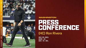 HC Ron Rivera "We've Got To Play Hard" | Post Game Press Conference