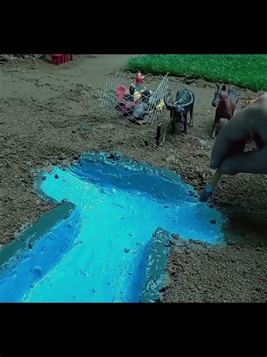 DIY Mini Swimming Pool with Cement & Bricks @MrBuildo