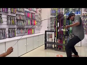 goofish matte black pe 3-6 solid nano slow pitch jigging rod