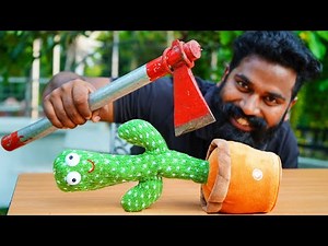 What's Inside A Talking Cactus | സംസാരിക്കുന്ന മുൾച്ചെടി വെട്ടിപൊളിച്ചപ്പോൾ | M4 TECH |