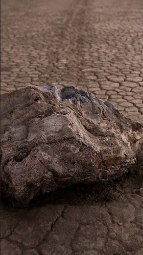 Sailing Stones of California's Death Valley