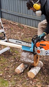 308K views · 1K reactions | Handy Log Cutting Tips | Science, Tech and Universe | Facebook