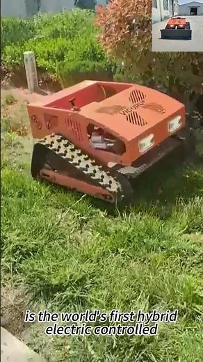 best price RC crawler slasher mower made in China #farming #machine #xcavator #mower #lawnmower