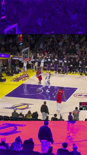 Jarred Vanderbilt STEALS IT & TAKES OFF! Unreal Fastbreak THROWDOWN 💥😱