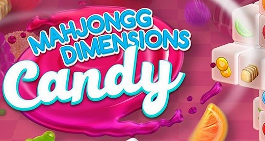 Mahjongg Dimensions Candy Game 🕹️ Play Online Now at RoundGames