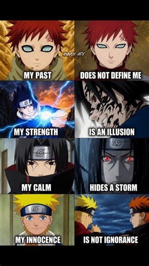 Naruto's Coldest Quotes That Hit Different 🥶🔥 #naruto #anime #memes