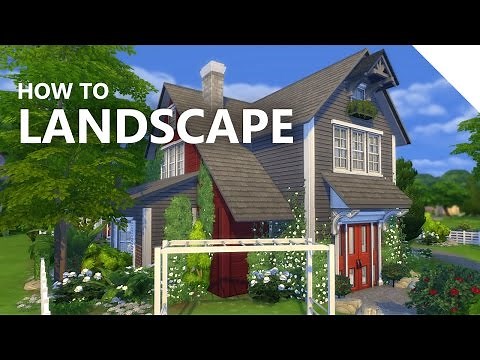 The Sims 4 Landscaping Tutorial