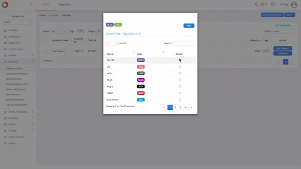 Creating and Using Tags
