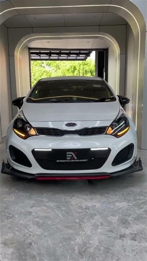 KIA RIO HATCHBACK 🚗| HEADLAMP RETROFIT-LED CRYSTAL EYES (ONE TOUCH BLUE-V1) ✨