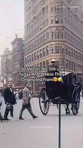 47K views · 3.6K reactions | Old Words We Still Use Today And Where They Originated From勞 . . #history #historylovers #idioms #phrases #words #interesting #historyfacts #historical #oldfashioned | Curiousitygeek | Facebook