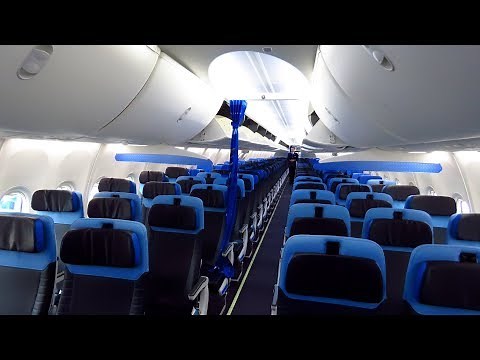 TRIP REPORT | KLM NEW CABIN in the 737-800 | Berlin Tegel to Amsterdam | Economy Class