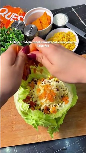 🥬 Taco Salad Lettuce Wraps 🌮