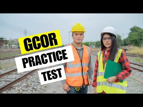 GCOR Practice Test 2026 General Code of Operating Rules Study Guide Questions Answers Exam Prep