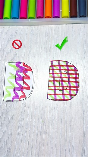 Perfect Cut ✂️ | Letter D in Highlight Plaid 😱 So Satisfying!