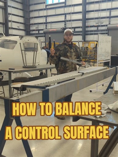 How to Balance a Control Surface in Aviation