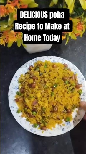 DELICIOUS poha Recipe to Make at Home Today #indianfoodies #poharecipe