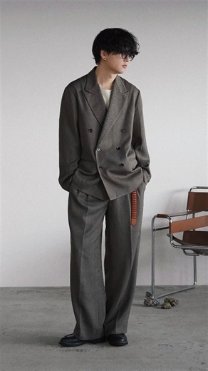 大人のクラシカルなセットアップ #wym #26aw