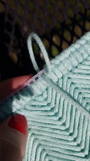 plastic canvas bag - full free tutorial on my channel #plasticcanvasbag