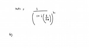 SOLVED:A unit-amplitude pulse with duration of one second serves as the input to an RC-circuit having transfer function H(f)=(j 2 πf)/(4 j 2 πf) a) How would you categorize this transfer function: lowpass, highpass, bandpass, other? b) Find a circuit that corresponds to this transfer function. c) Find an expression for the filter's output.
