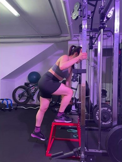 Assisted Contralateral Step Up (glute focus)