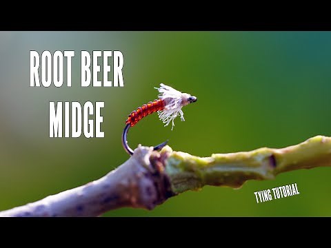 How to tie a Root Beer Midge | AvidMax Fly Tying Tuesday Tutorials