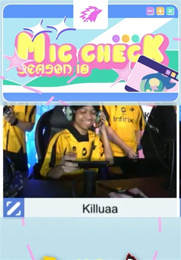 Killua ONIC: Mic Check vs Geek di MPL ID S18