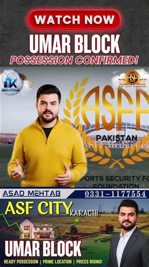 ASF City Karachi – A Visionary & Government-Backed Smart City of the Future! 🌆🇵🇰