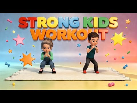 Strong Kids Workout: Build Bones & Muscles (20 Min)