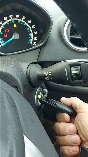 💡Ford Fiesta Key repair. Flip banana shaped remote Key. Car won't start, "No Key detected" mesaj🚙