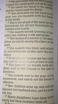 Proverbs 31:10-31 KJV